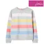Joules Monique Crew Neck Sweatshirt - Grey Marl Stripe