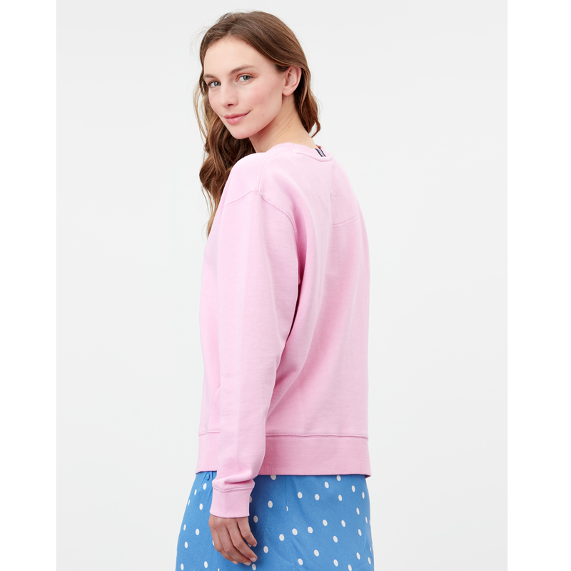 Joules Monique Crew Neck Sweatshirt - Light Pink-2