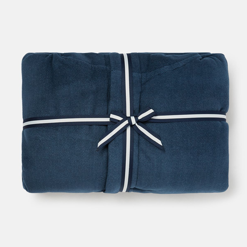 Joules Montague Dressing Gown - Blue Gem-1