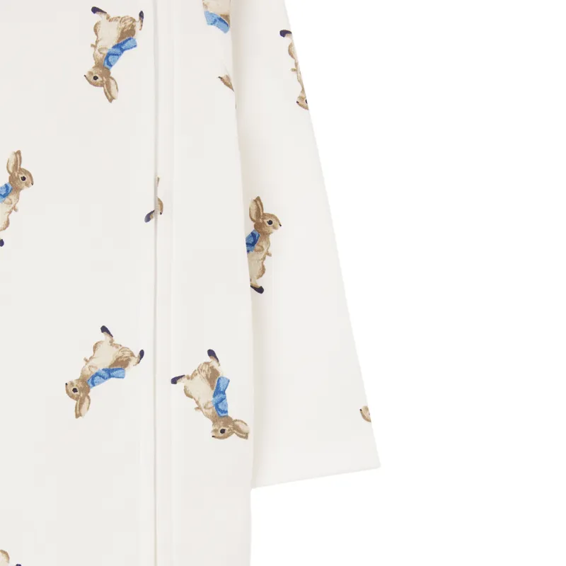 Joules Peter Rabbit Zippy Babygrow - White Peter Rabbit-2
