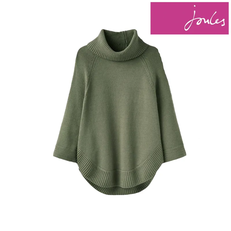 poncho jumper with sleeves uk