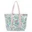 Joules Promenade Beach Bag - Cream Floral