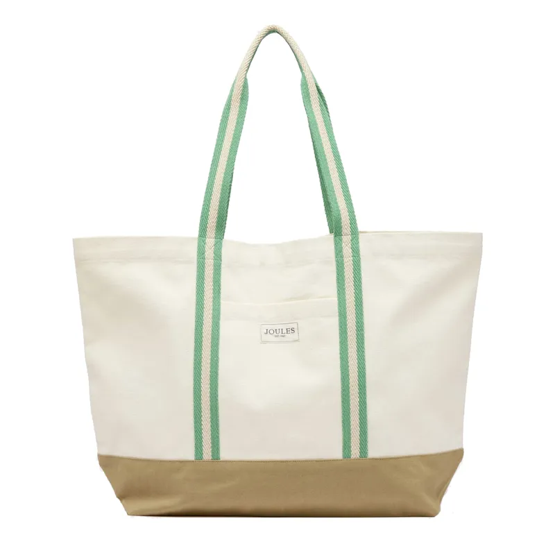 Joules Promenade Beach Bag - Neutral