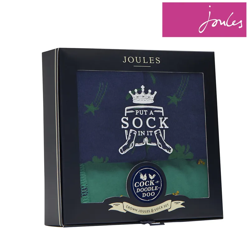 Joules Put A Sock In It Gift Set Z - Race Day