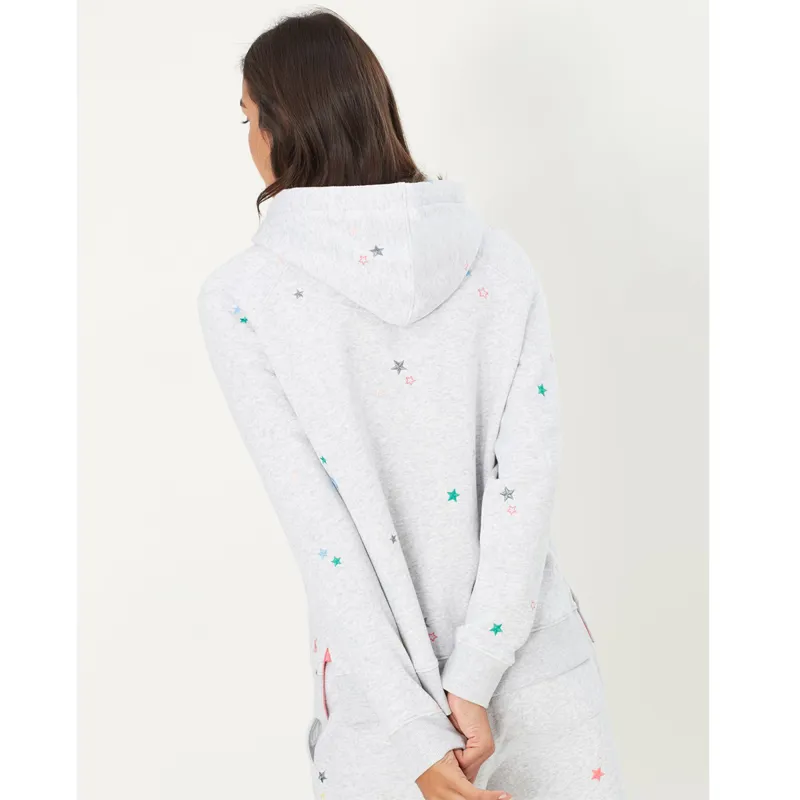 Joules Rowley Embroidered Hooded Sweatshirt - Star Embroidery-2