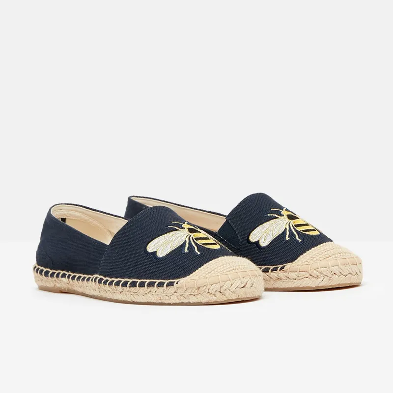 Joules Shelbury Espadrilles - French Navy-1