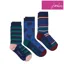Joules Striking 3Pk Cotton Socks - Cockerel 3 Pk