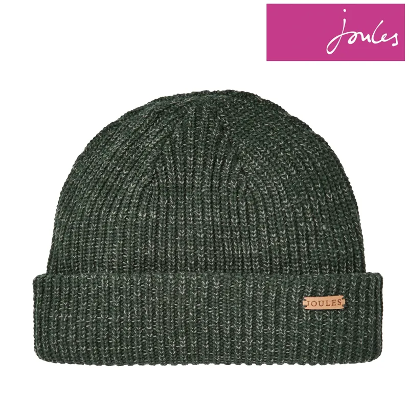 Joules Thornton Twisted Yarn Beanie - Racing Green