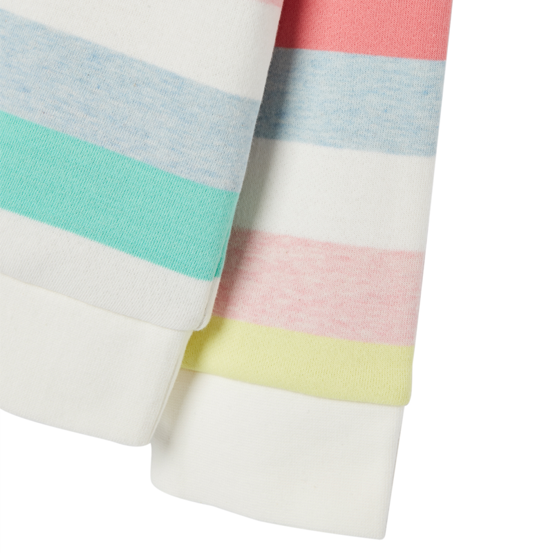 Joules Ventura Crew Neck Sweatshirt - Multi Marl Stripe-3