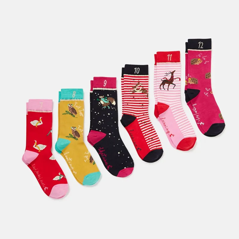 Joules 12 Days Of Socks - 12 Days Of Xmas-2