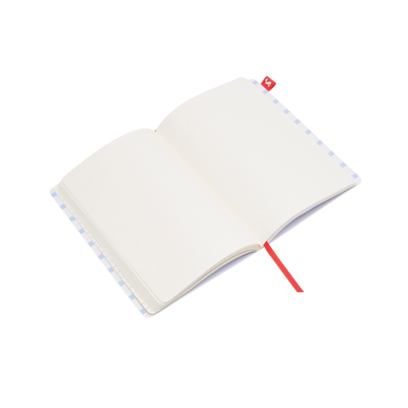 Joules A5 Hardback Lined Notebook - White All Over Dogs-1