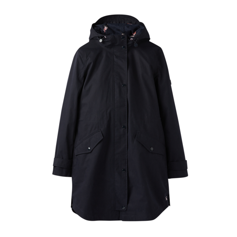 Joules Loxley Longline Waterproof Jacket-4