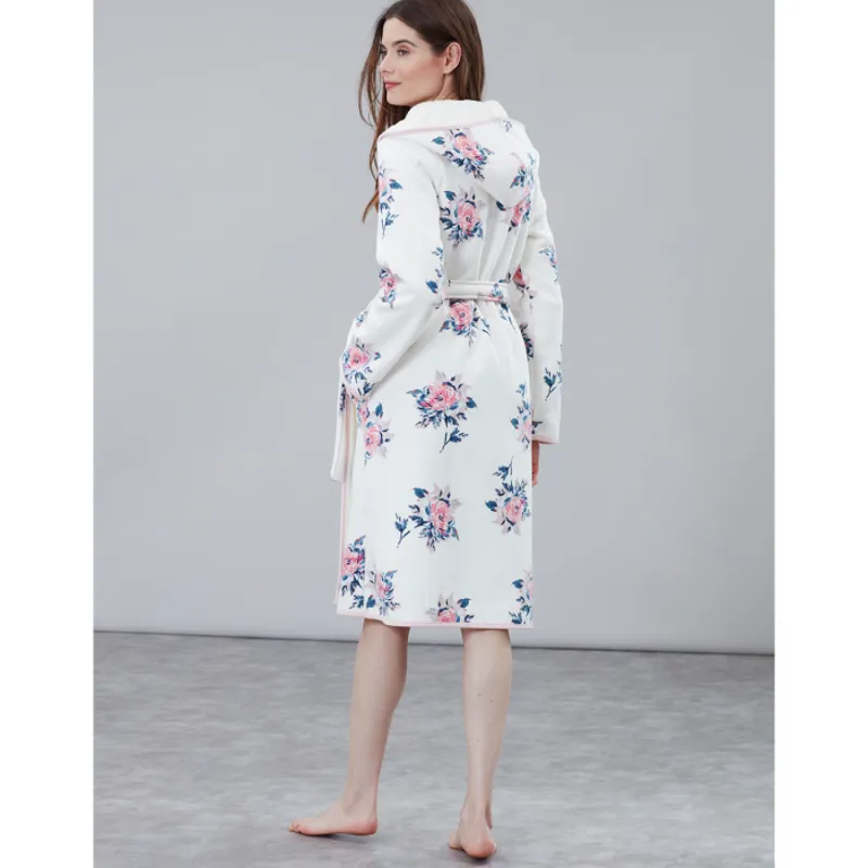 Joules Ida Jersey Fleece Lined Dressing Gown-2
