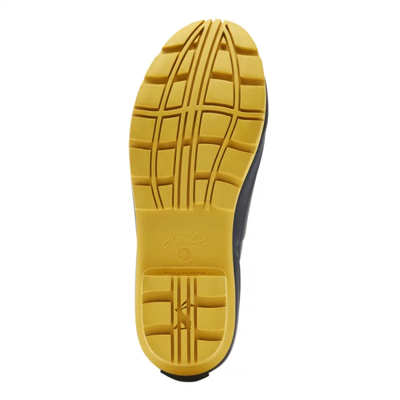 Joules Wellibob Short Printed Wellies - Black Metallic Bees-3