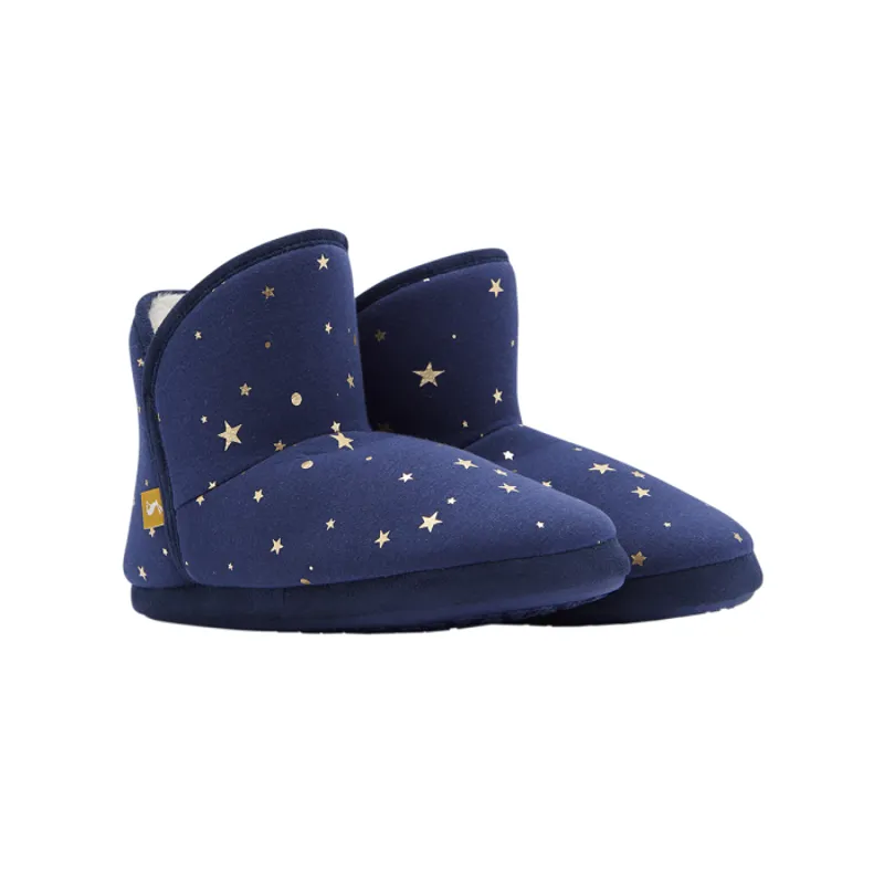 Joules Cabin Bootie Slipper with Hard Sole-10