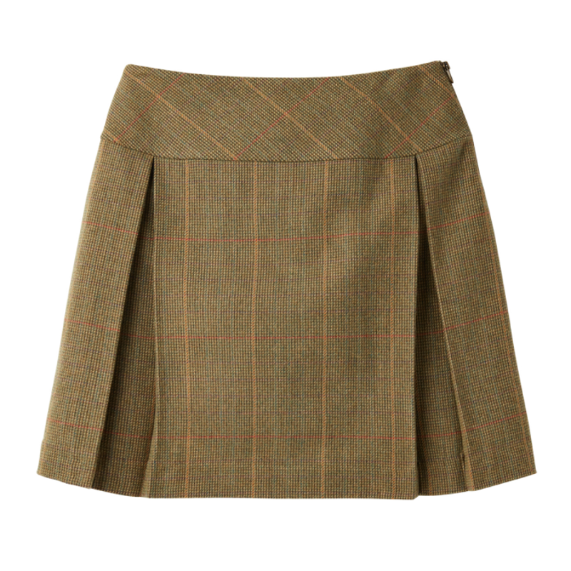 Joules Aggie Tweed A Line Skirt - Mr Toad-2