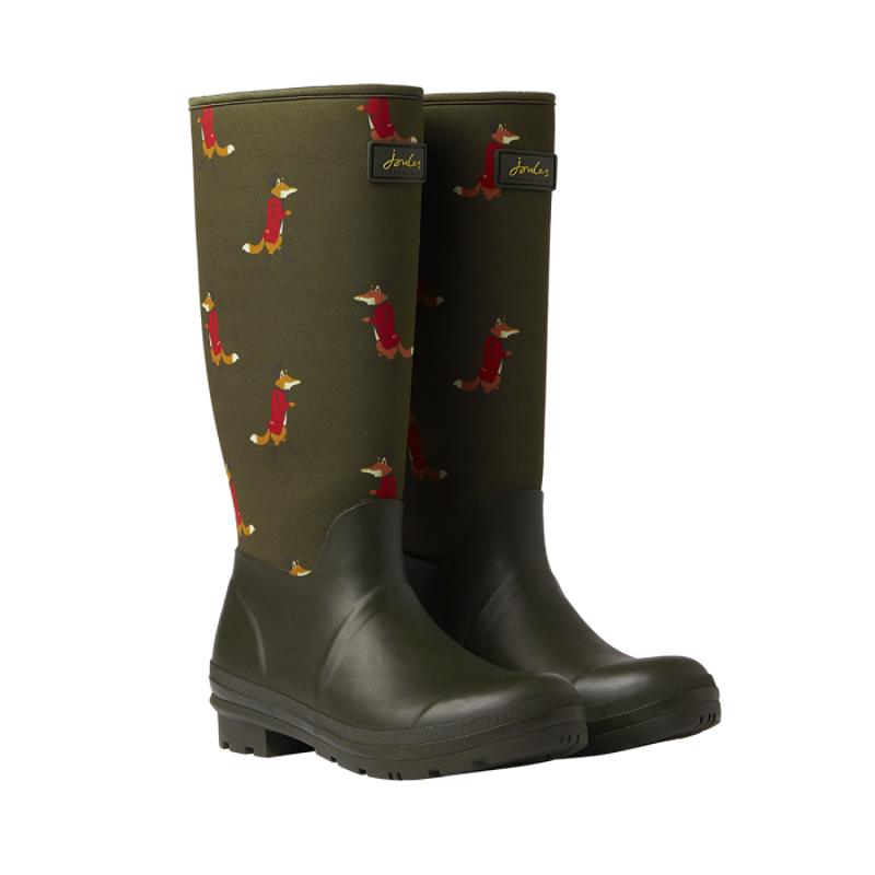 Joules Neoprene Printed Wellies-5
