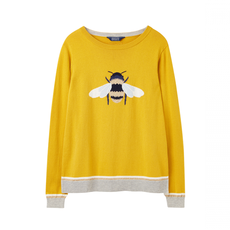 Joules Miranda Crew Neck Intarsia Jumper-9