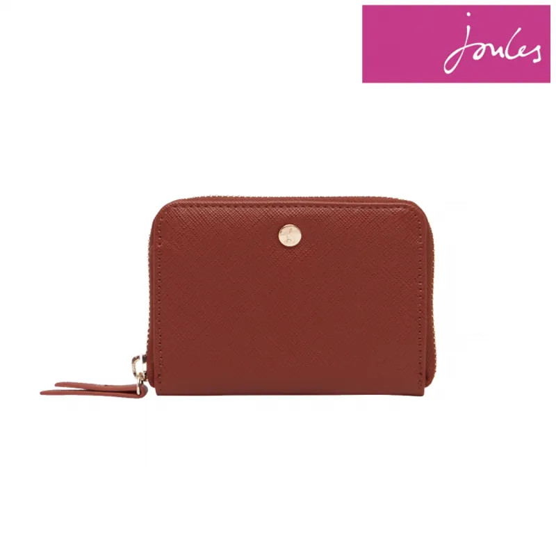 Joules Trent Mini PU Purse - Tan-3
