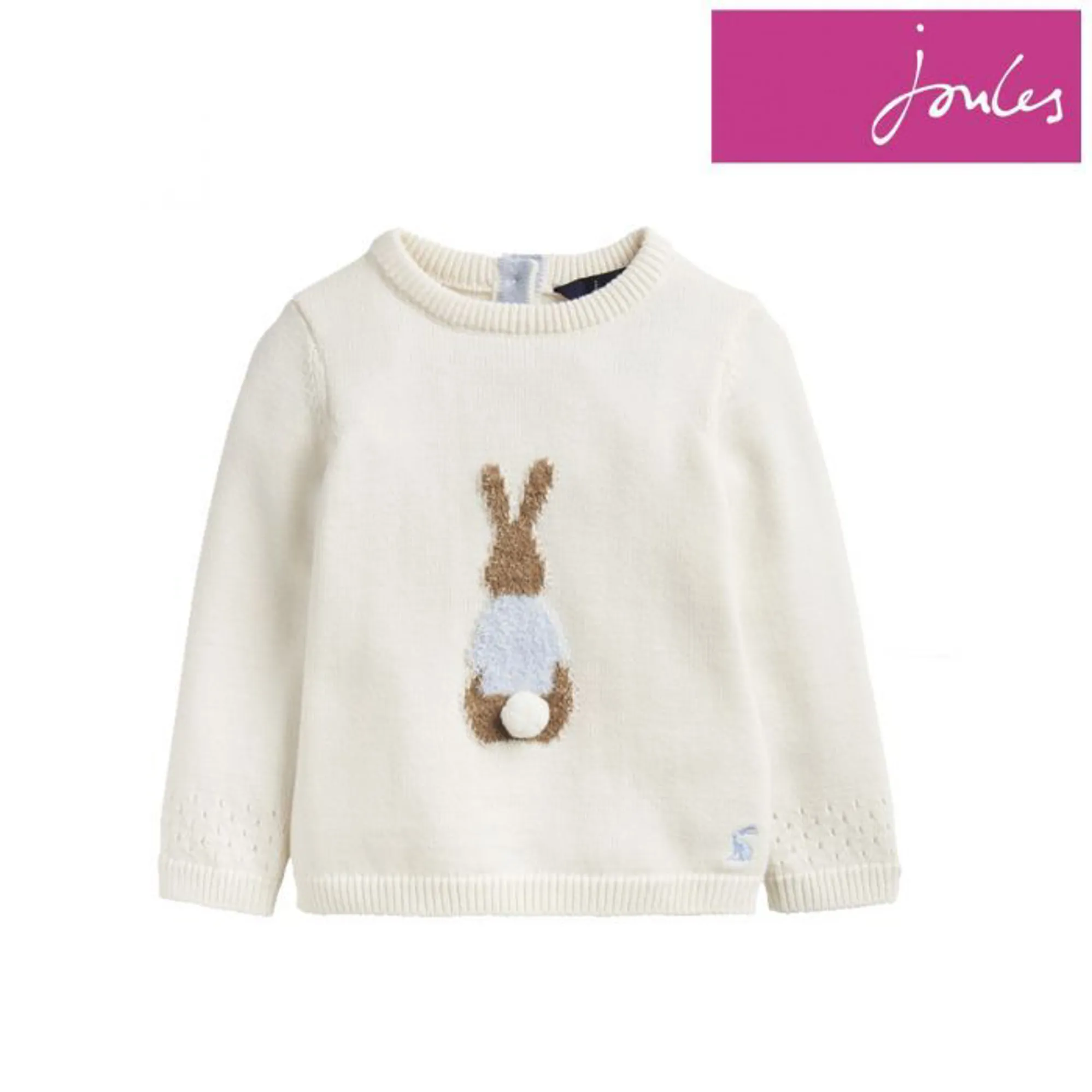 Joules Rabbit Design Joules Ivy Official Peter Rabbit Intarsia Jumper 0-24 Months