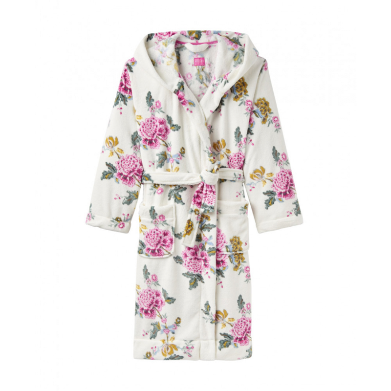 Joules Rita Ladies Dressing Gown (Z)-2