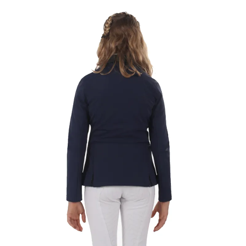 QHP Junior Juliet Competition Jacket - Blue-1