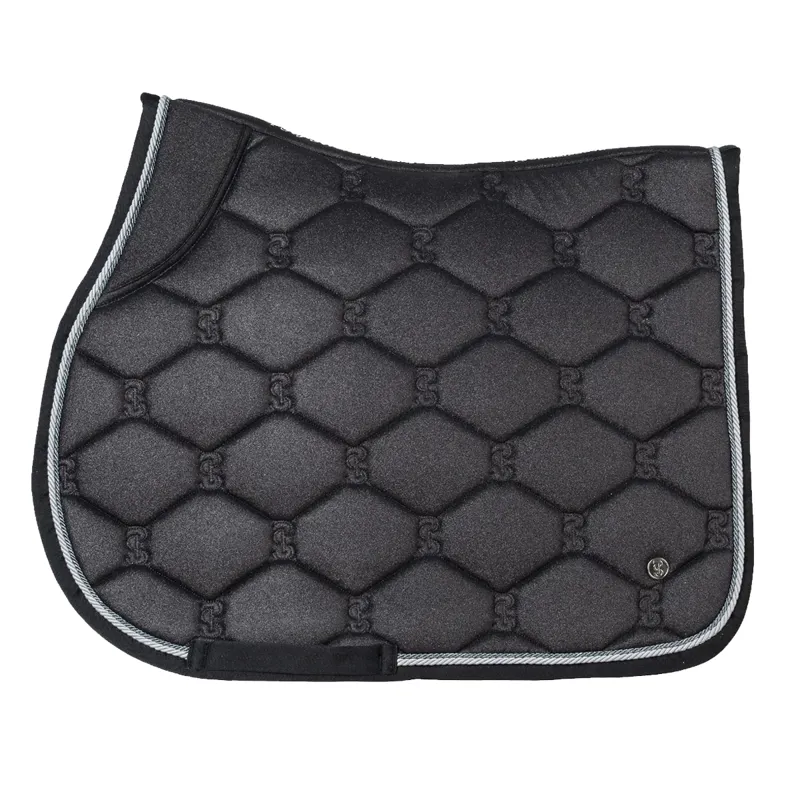 PS of Sweden Stardust Jump Saddle Pad - Black
