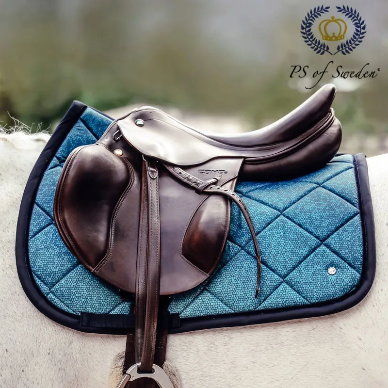 PS Of Sweden Ombre Jump Saddlepad - Navy - Full-1