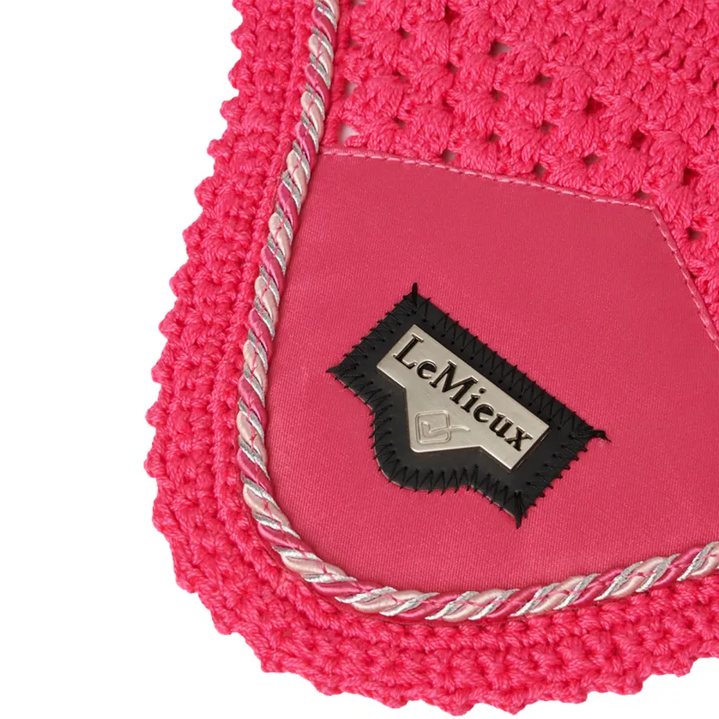 LeMieux Junior Loire Fly Hood - Watermelon-1