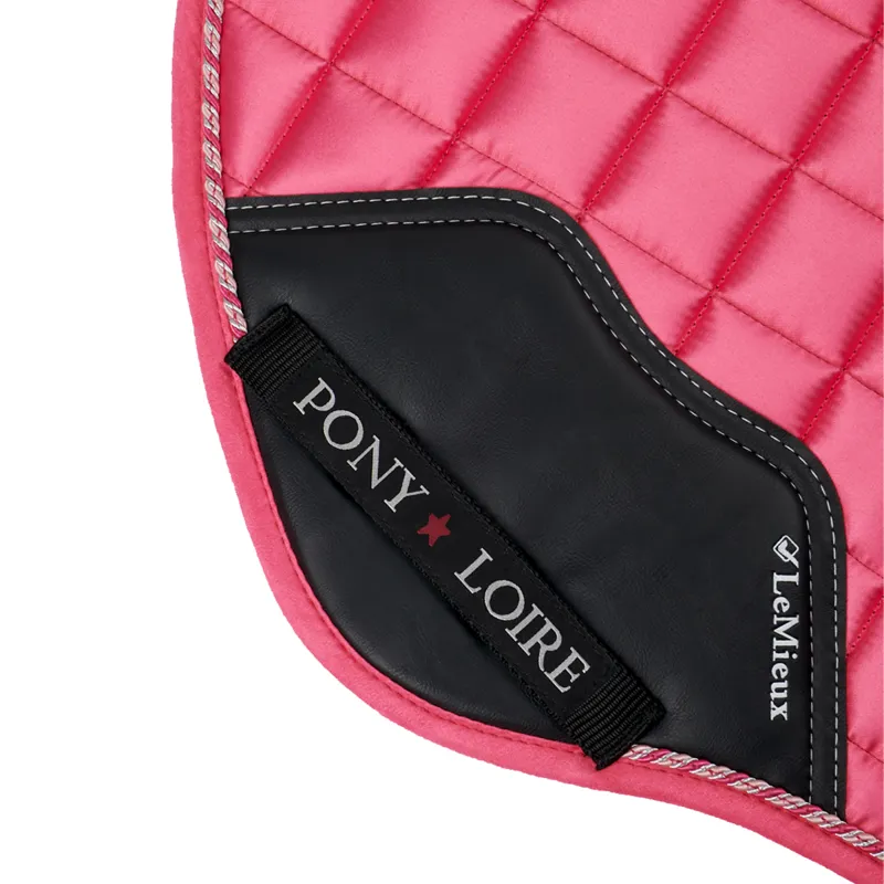 LeMieux Junior Loire Jump Square - Watermelon-3