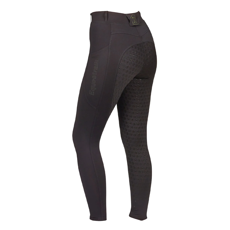 Just Togs Freedom Ladies Full Grip Riding Tights - Grey-1