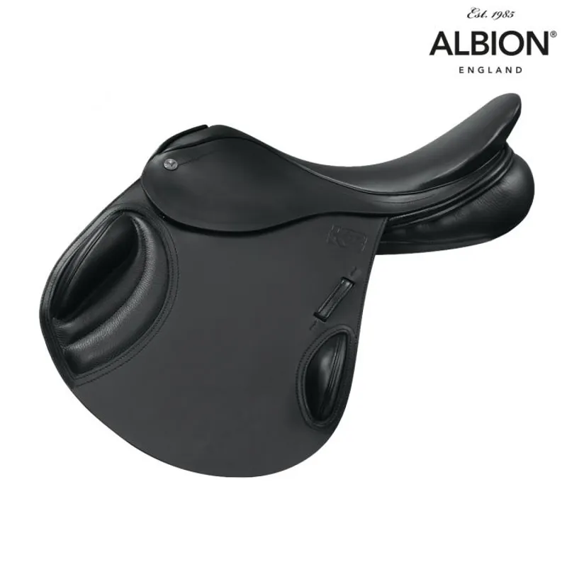 Albion K3 Sport Mono Flap Jump Saddle - Black