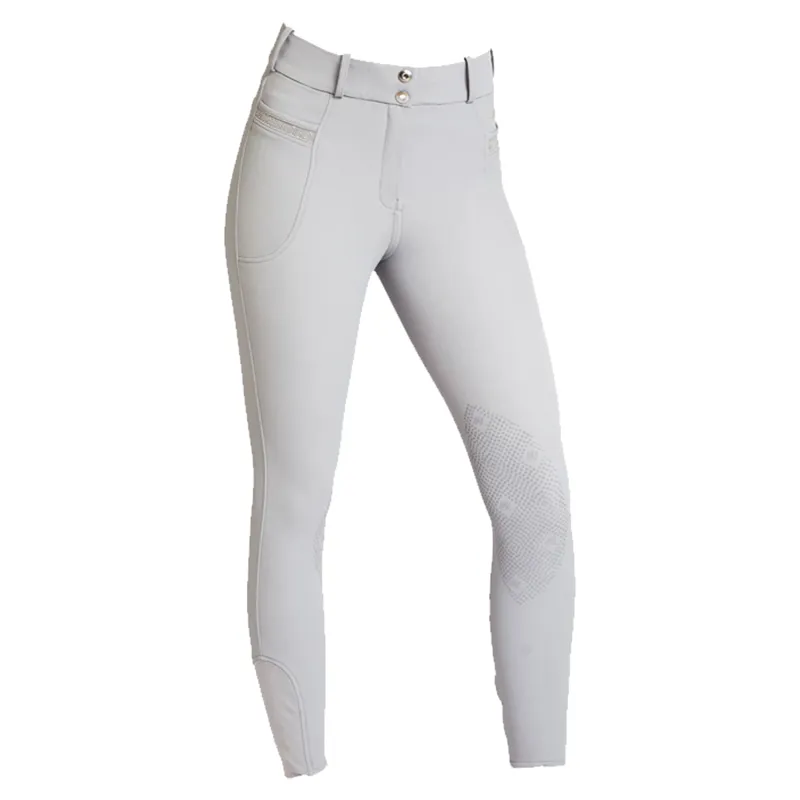 Kingsland KLkadi W E-Tec K-Grip Breeches - Grey Slate