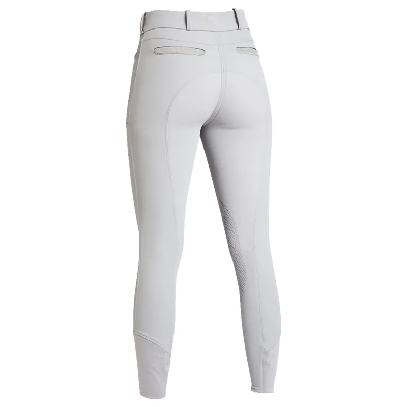 Kingsland KLkadi W E-Tec K-Grip Breeches - Grey Slate-1