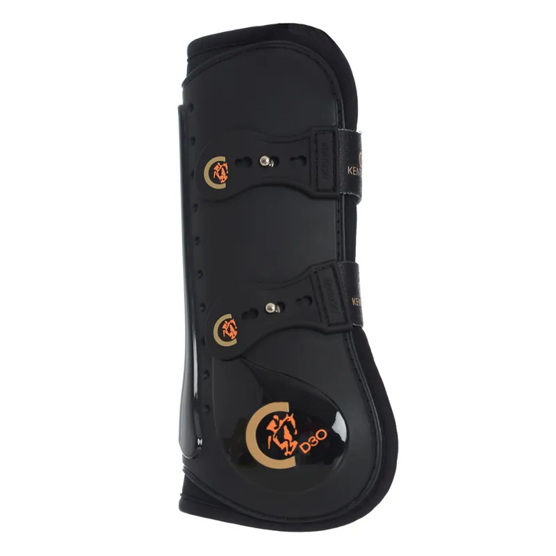 Kentucky Elastic Tendon Boots - Black - Full