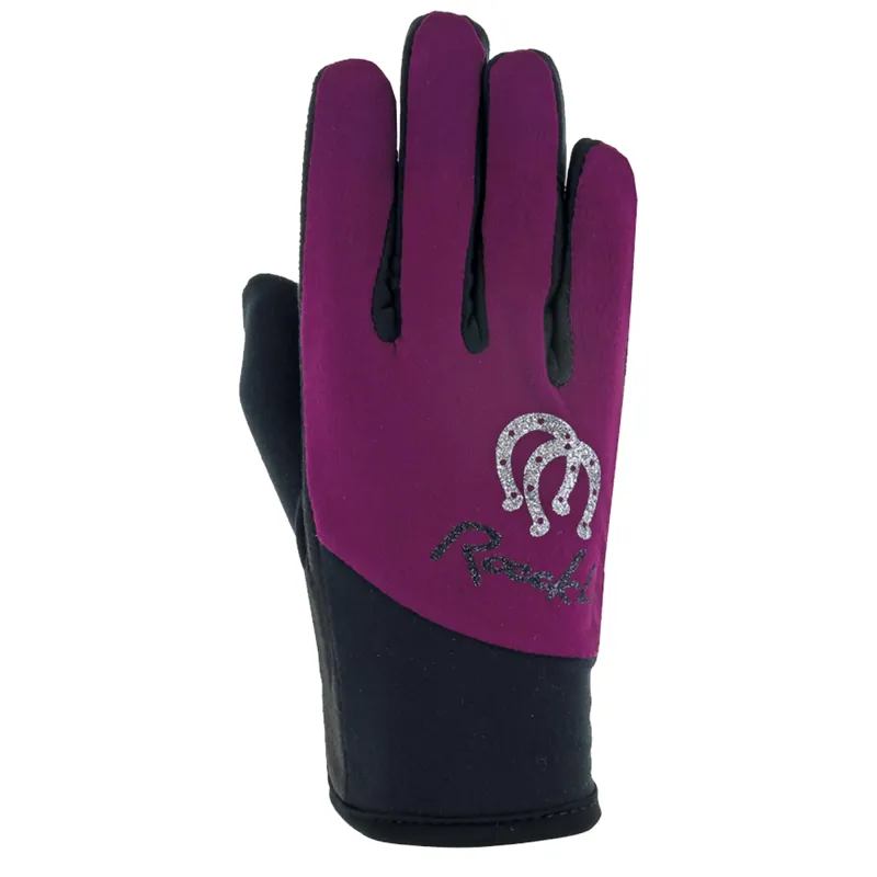 Roeckl Keysoe Children's Gloves - Purple Magenta