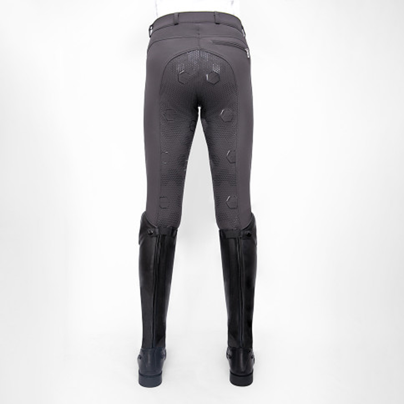 Coldstream Kilham Competition Breeches - Charcoal Grey-2