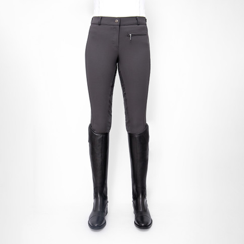 Coldstream Kilham Competition Breeches - Charcoal Grey-1