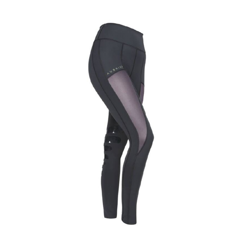 Aubrion Kingsbury Riding Tights - Black-1