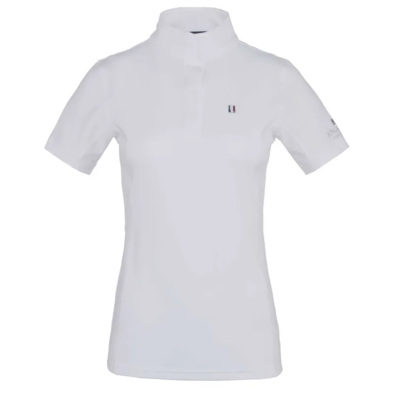 Kingsland Classic Ladies Short Sleeve Show Shirt - White
