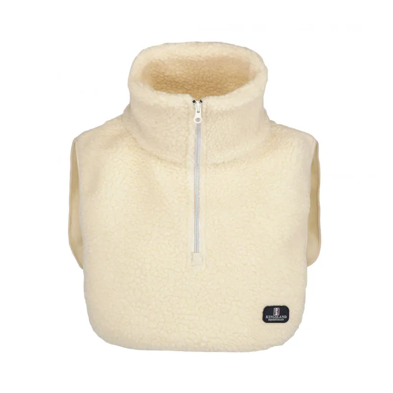 Kingsland KLnerys Shepherd Collar with Zipper - Cream - One Size