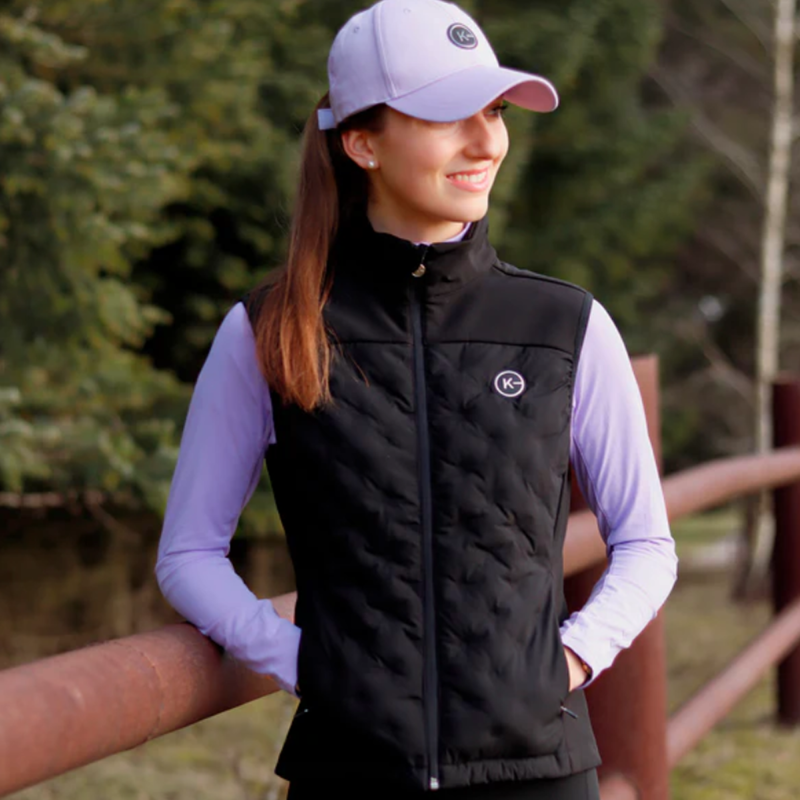 Kingsland KLHarlowe Ladies Padded Body Warmer - Black-2