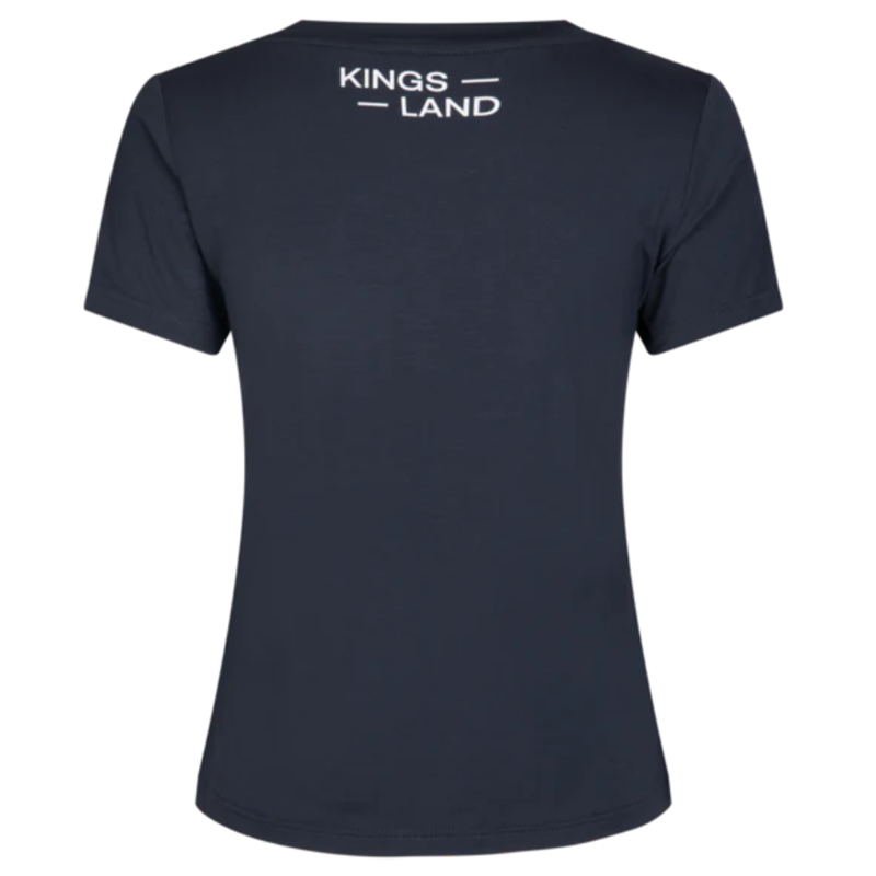 Kingsland KLHalle Ladies R-Neck Shirt - Navy-1