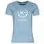 Kingsland KLHelena Ladies V-Neck Shirt - Blue Faded Denim