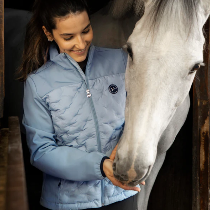 Kingsland KLHolley Ladies Padded Jacket - Blue Faded Den-3