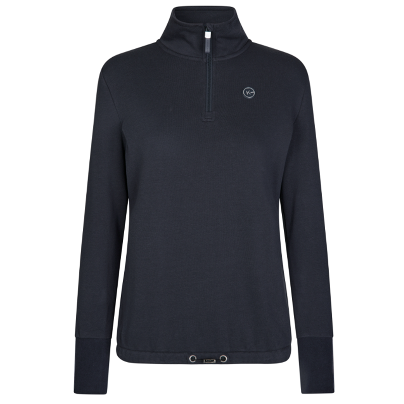 Kingsland KLHusna Ladies 1/2 Zip Sweater - Navy
