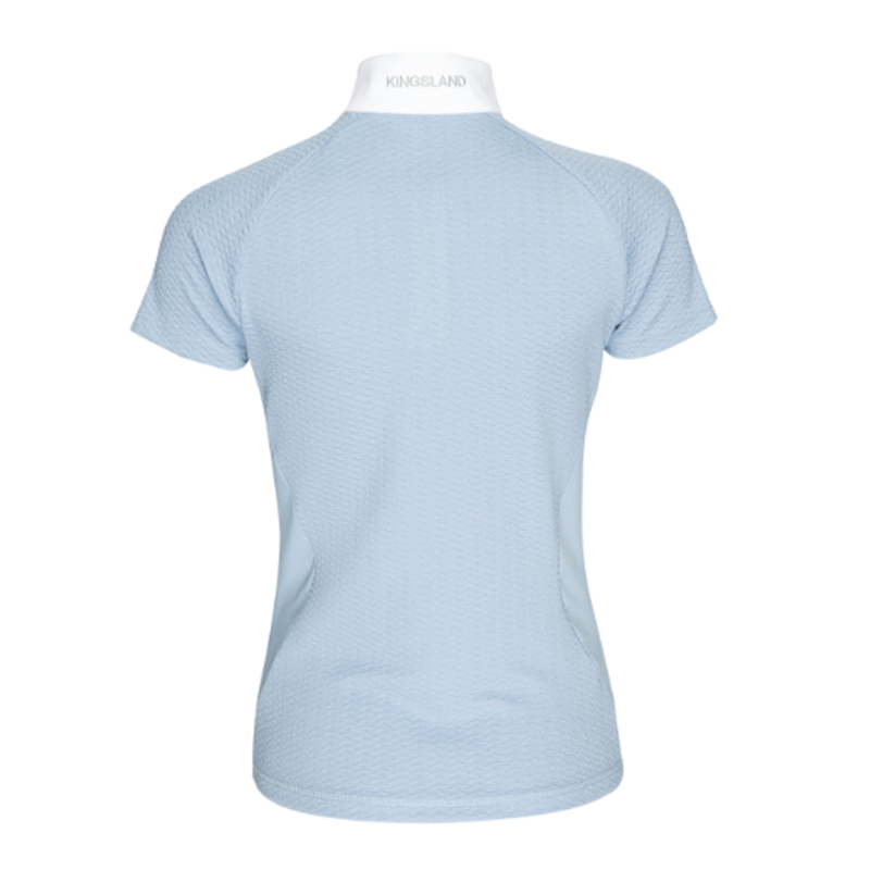 Kingsland KLHosanna Ladies Show Shirt - Blue Faded Denim-1