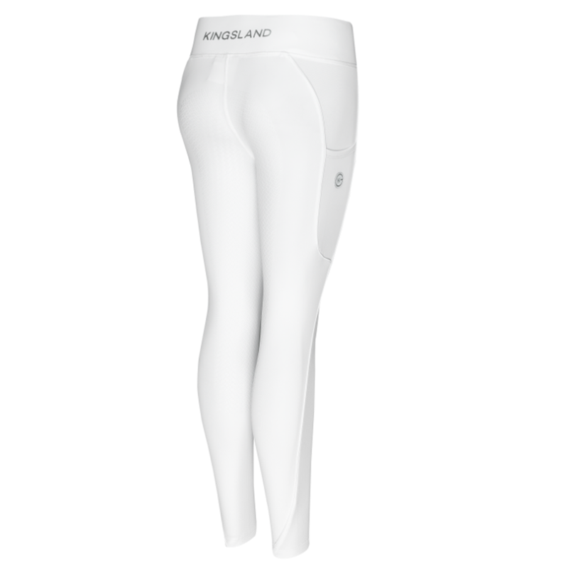 Kingsland KLKatinka Womens F-Tec2 F-Grip Tights - White-1