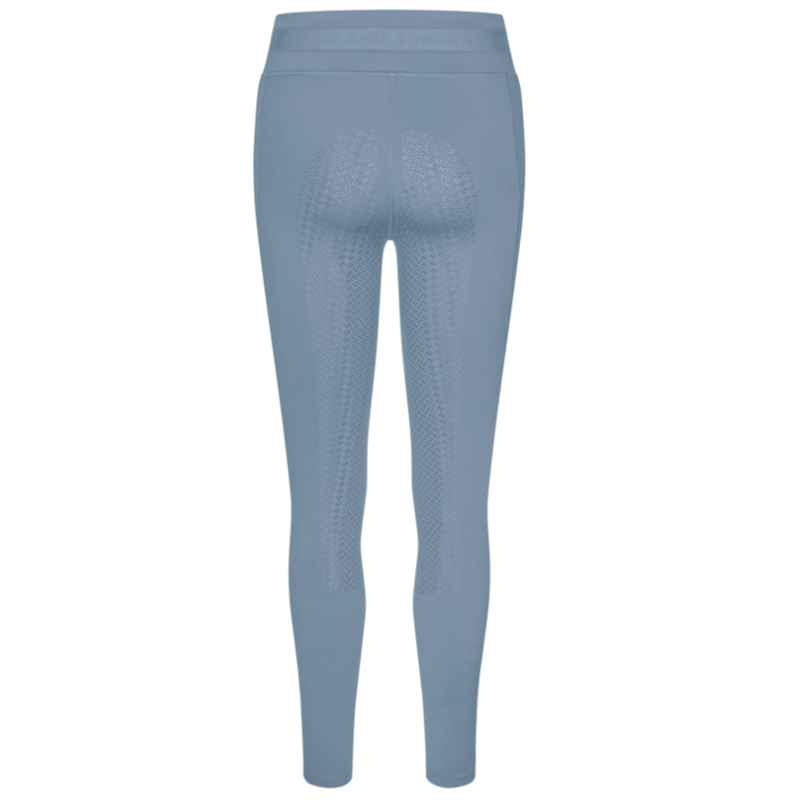 Kingsland KLKiara Women's F-Grip F-Tec5 Tights - Blue Faded Denim-1