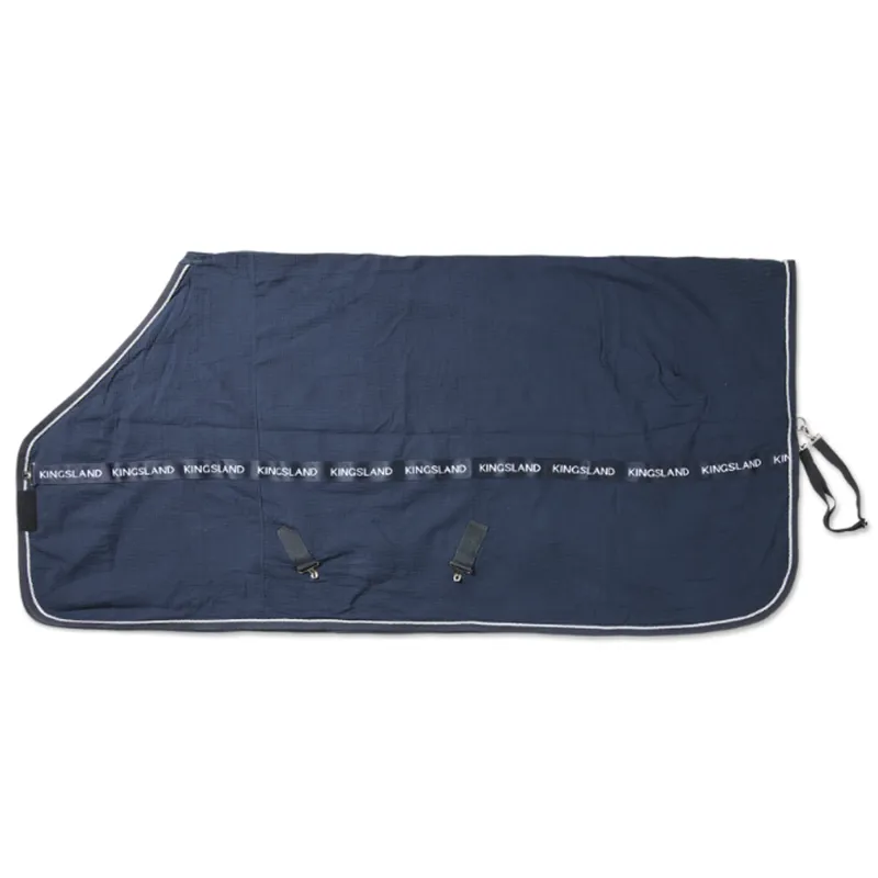 Kingsland KLHenley Cotton Waffle Rug - Navy